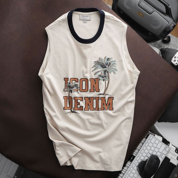 Áo Tanktop ICONDENIM Coconut Tree Vintage