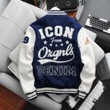 Áo Khoác Nỉ Nam Varsity ICONDENIM Team Orgnls