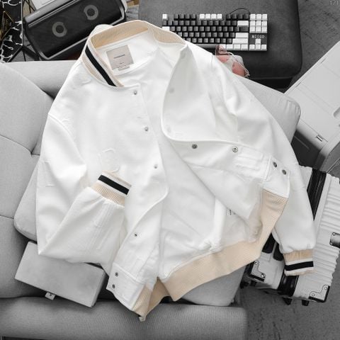 Áo Khoác Varsity Nam ICONDENIM ID Pattern