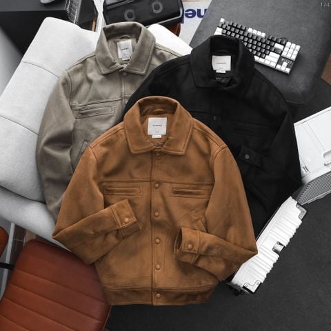 Áo Khoác Nam ICONDENIM Suede Leather