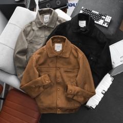 Áo Khoác Nam ICONDENIM Suede Leather