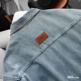 Áo Khoác Nam Jacket Denim Light Blue Form Loose