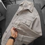 Áo Khoác Trunker ICONDENIM Beige Wash