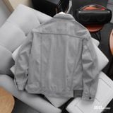 Áo Khoác Jeans Nam ICON105 Lightweight Light Grey Form Loose