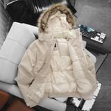 Áo Khoác Phao ICONDENIM - Faux Fur Hooded