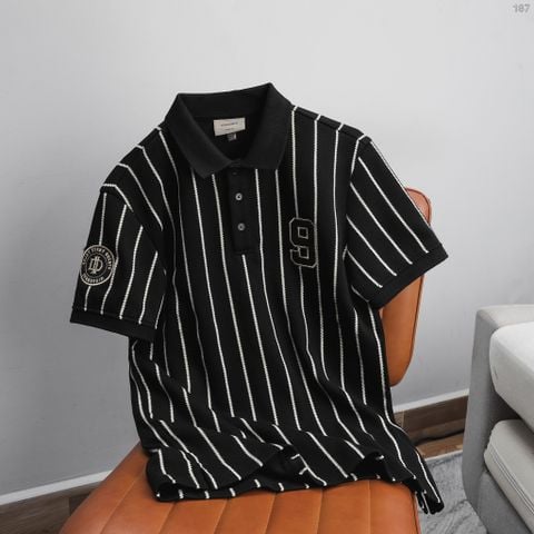 Áo Polo Nam ICONDENIM Vertical Stripes Pattern N