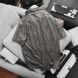 Áo Sơ Mi Cuban Nam ICONDENIM Torn Washed