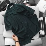 Áo Sơ Mi Cuban Nam ICONDENIM Stone Wave