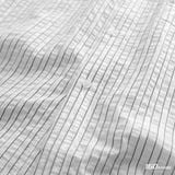 Áo Sơ Mi Nam Tay Ngắn Crinkle Stripe Form Boxy