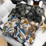 Áo Sơmi Nam Cuban Floral Linen Shirt For Summer Form Relaxed