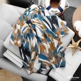 Áo Sơmi Nam Cuban Floral Linen Shirt For Summer Form Relaxed
