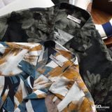 Áo Sơmi Nam Cuban Floral Linen Shirt For Summer Form Relaxed