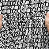 Áo Thun ICONDENIM Pattern Typography