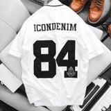 Áo Thun Lưới ICONDENIM Oversize Cổ V Rugby Sport