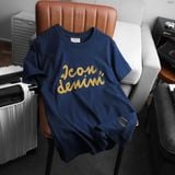Áo Thun Nam ICONDENIM Hand-Draw Chain Stitch