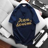 Áo Thun Nam ICONDENIM Hand-Draw Chain Stitch