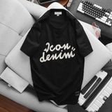 Áo Thun Nam ICONDENIM Hand-Draw Chain Stitch