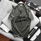 Áo Thun Nam ICONDENIM Hand-Draw Chain Stitch