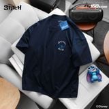 Áo Thun Nam Hoạ Tiết Disney Stitch Chill Vibes Form Boxy