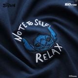 Áo Thun Nam Hoạ Tiết Disney Stitch Chill Vibes Form Boxy