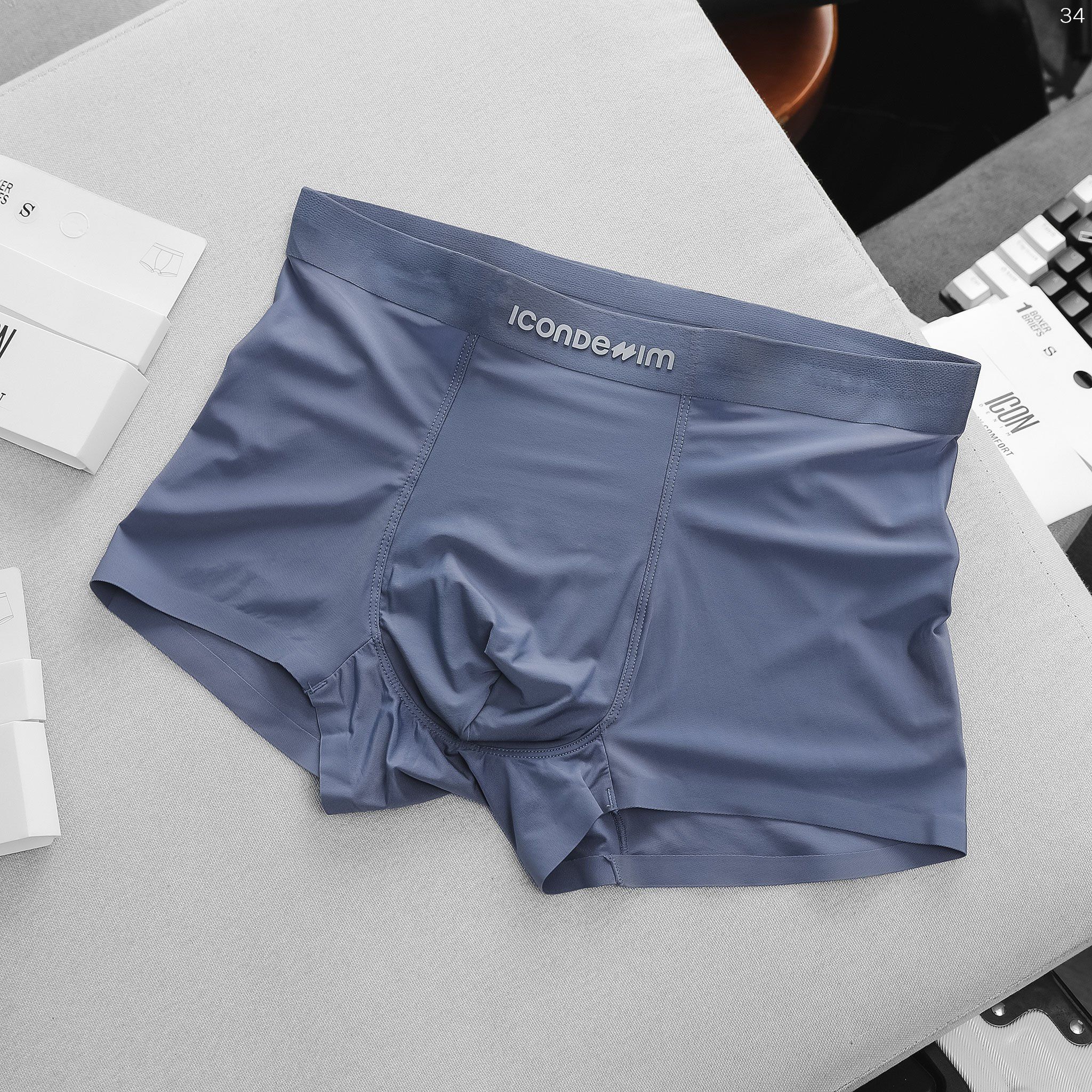 Quần Boxer Extra-cool ICONDENIM With Logo