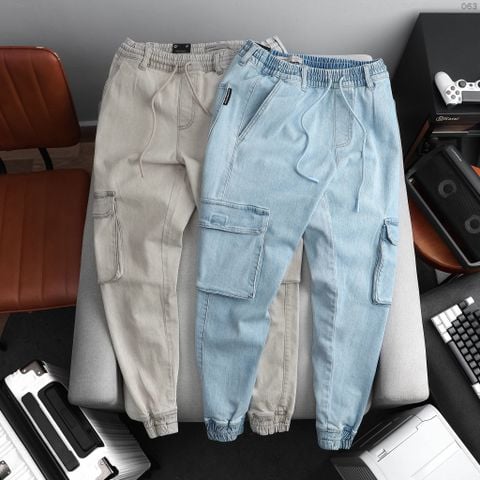 Quần Jogger Nam ICONDENIM Box Bag Cargo Denim