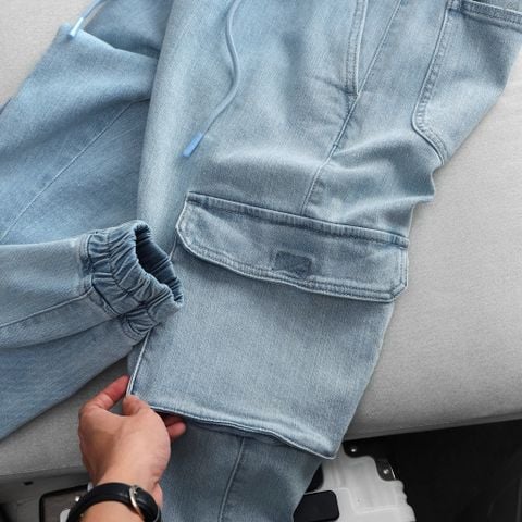 Quần Jogger Nam ICONDENIM Box Bag Cargo Denim