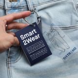 Quần Smart Jeans™ Nam ICONDENIM Light Blue Smart Fit