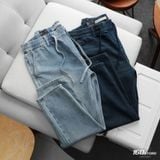Quần Jean Nam Lưng Thun ICONDENIM Faded Wash Form Baggy