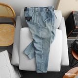 Quần Jean Nam Lưng Thun ICONDENIM Faded Wash Form Baggy