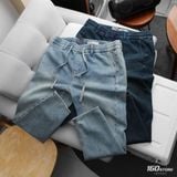 Quần Jean Nam Lưng Thun ICONDENIM Faded Wash Form Baggy