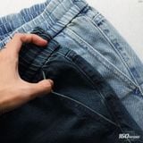 Quần Jean Nam Lưng Thun ICONDENIM Faded Wash Form Baggy