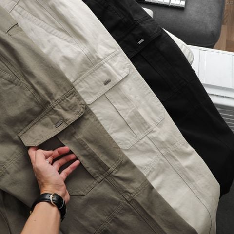 Quần Kaki Nam Cargo ICONDENIM ICDN Tag