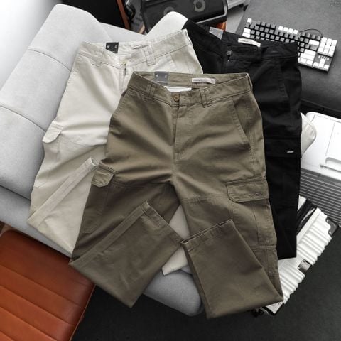 Quần Kaki Nam Cargo ICONDENIM ICDN Tag
