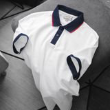 Áo Polo ICONDENIM Stripe Collar With Logo