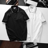 Áo Polo Nam ICONDENIM Striped Black White