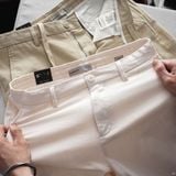 Quần Dài Linen Nam ICONDENIM Phối Lưng Thun