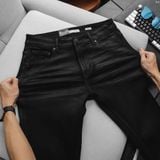 Quần Jeans ICONDENIM Black Smart-fit Waxed - Jeans