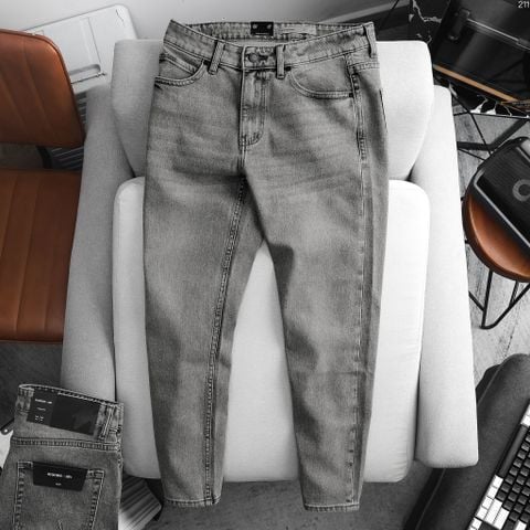 Quần Jeans Nam ICONDENIM Faded Grey Wash