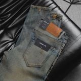 Quần Jeans ICONDENIM - Brown Faded With Ripped Detail