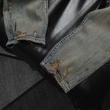 Quần Jeans ICONDENIM - Brown Faded With Ripped Detail