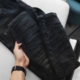 Quần Jeans ICONDENIM Dark Blue Skinny Washed Ripped Jeans