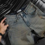 Quần Jeans ICONDENIM - Brown Faded With Ripped Detail