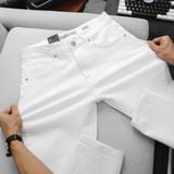 Quần Jean Nam Smart-Fit ICONDENIM All White