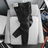 Quần Jeans ICONDENIM Ripped Dark Grey SlimFit