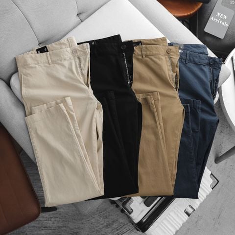 Quần Kaki Nam ICONDENIM Slim Deluxe