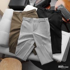 Quần Tây Nam Button Sidetab Form Slim