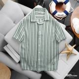 Áo Sơ Mi Nam Cuban ICONDENIM Vải Lưới Sundaze Rush