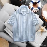 Áo Sơ Mi Nam Cuban ICONDENIM Vải Lưới Sundaze Rush