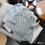 Áo Sơ Mi Nam Cuban ICONDENIM Vải Lưới Sundaze Rush